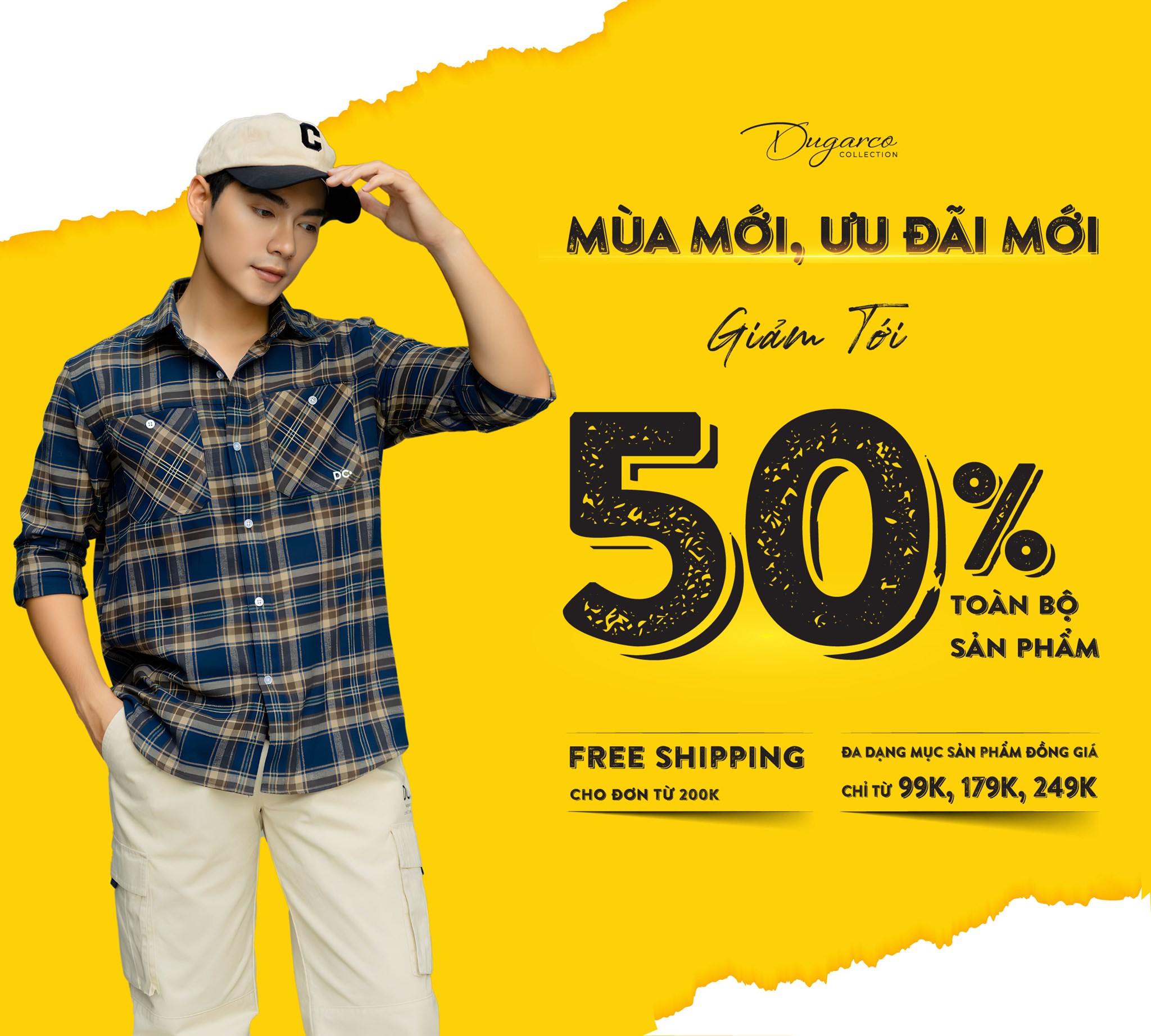 ĐÓN MÙA MỚI, DUGARCO COLLECTION TẶNG ƯU ĐÃI MỚI! 